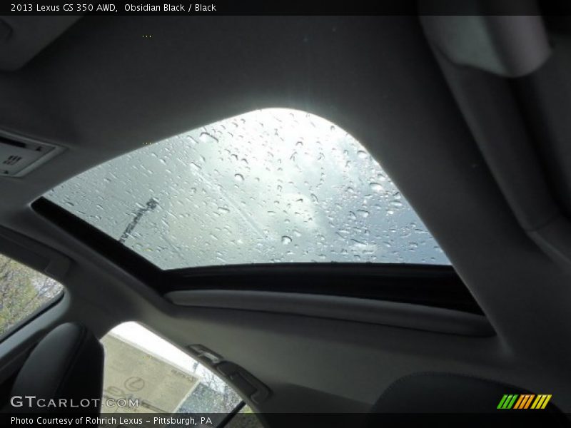 Obsidian Black / Black 2013 Lexus GS 350 AWD