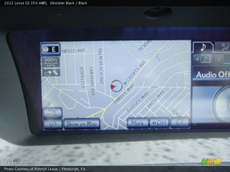 Obsidian Black / Black 2013 Lexus GS 350 AWD