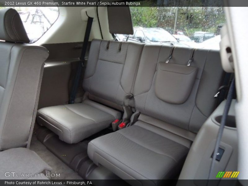 Starfire White Pearl / Sepia/Auburn Bubinga 2012 Lexus GX 460 Premium