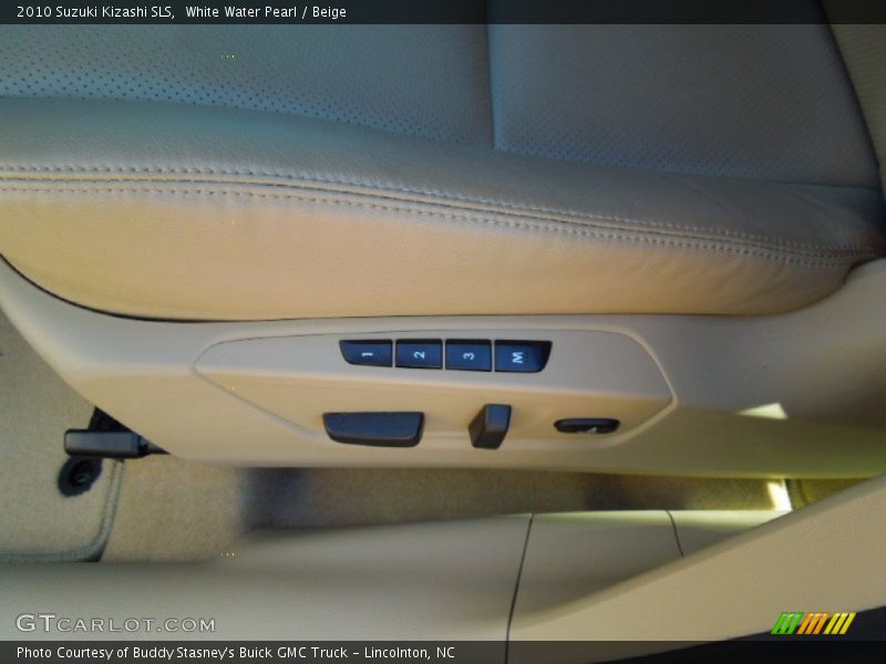 White Water Pearl / Beige 2010 Suzuki Kizashi SLS