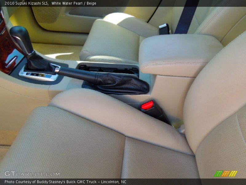 White Water Pearl / Beige 2010 Suzuki Kizashi SLS