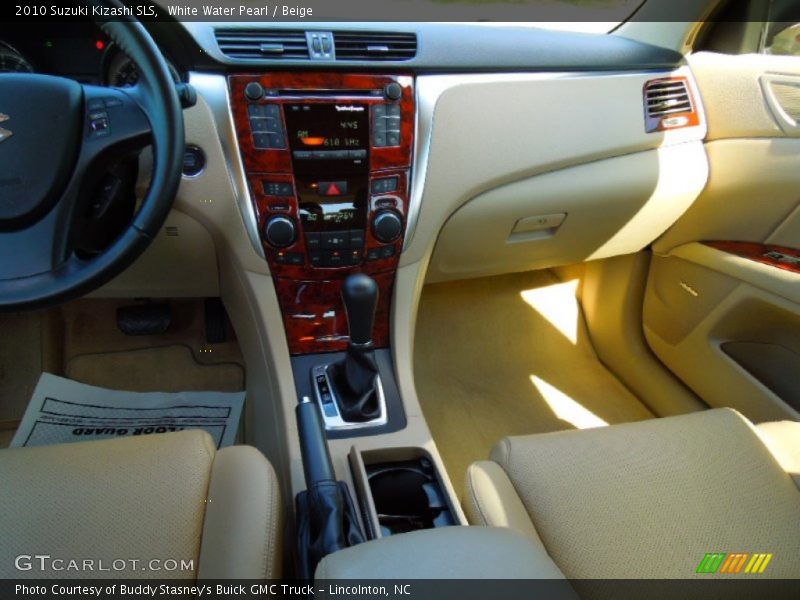 White Water Pearl / Beige 2010 Suzuki Kizashi SLS