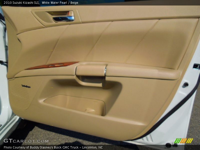 White Water Pearl / Beige 2010 Suzuki Kizashi SLS