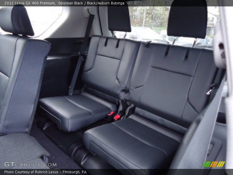 Obsidian Black / Black/Auburn Bubinga 2012 Lexus GX 460 Premium