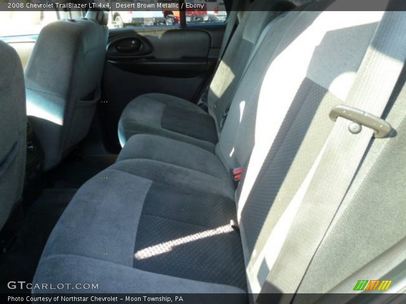 Desert Brown Metallic / Ebony 2008 Chevrolet TrailBlazer LT 4x4