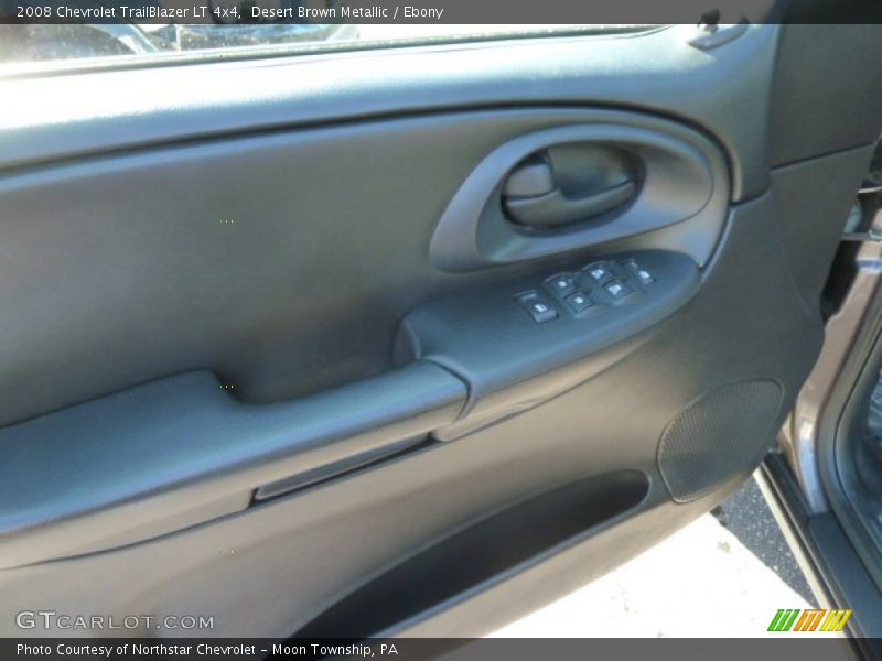 Desert Brown Metallic / Ebony 2008 Chevrolet TrailBlazer LT 4x4