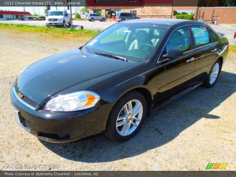 Black / Neutral 2012 Chevrolet Impala LTZ