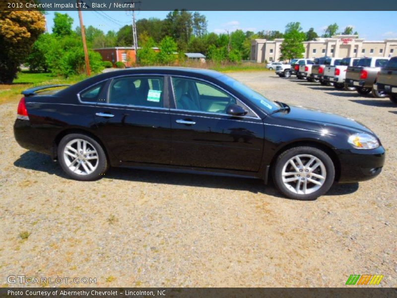 Black / Neutral 2012 Chevrolet Impala LTZ