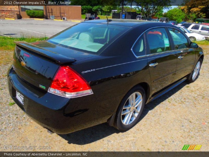 Black / Neutral 2012 Chevrolet Impala LTZ