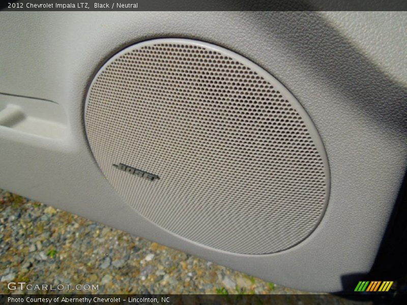 Black / Neutral 2012 Chevrolet Impala LTZ