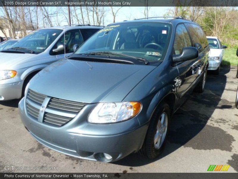 Magnesium Pearl / Medium Slate Gray 2005 Dodge Grand Caravan SXT