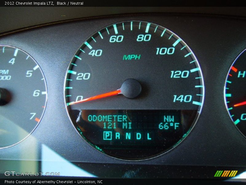 Black / Neutral 2012 Chevrolet Impala LTZ