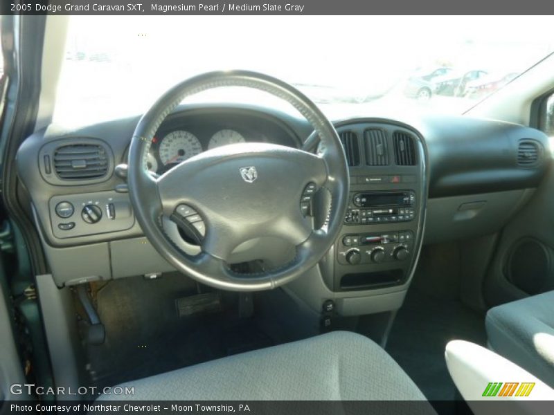 Magnesium Pearl / Medium Slate Gray 2005 Dodge Grand Caravan SXT