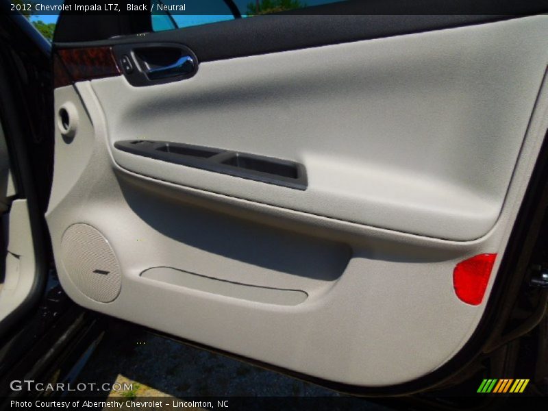 Black / Neutral 2012 Chevrolet Impala LTZ