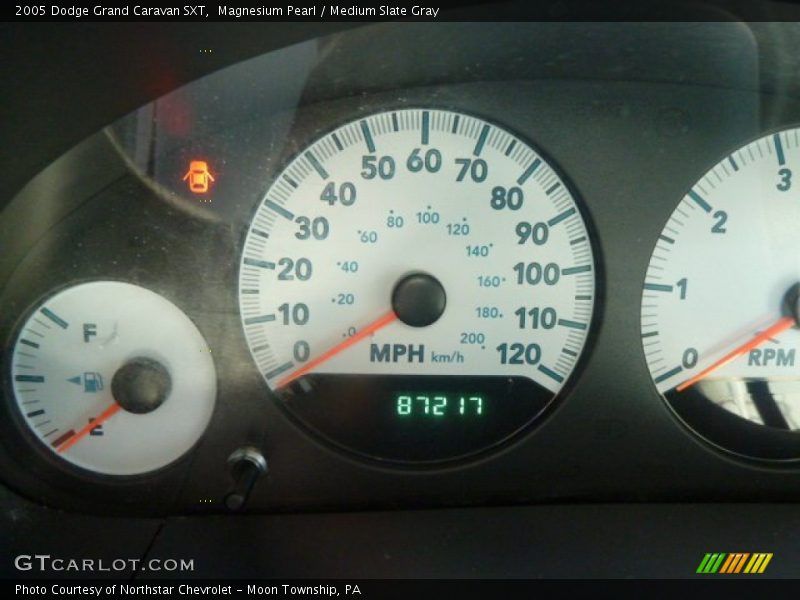 Magnesium Pearl / Medium Slate Gray 2005 Dodge Grand Caravan SXT