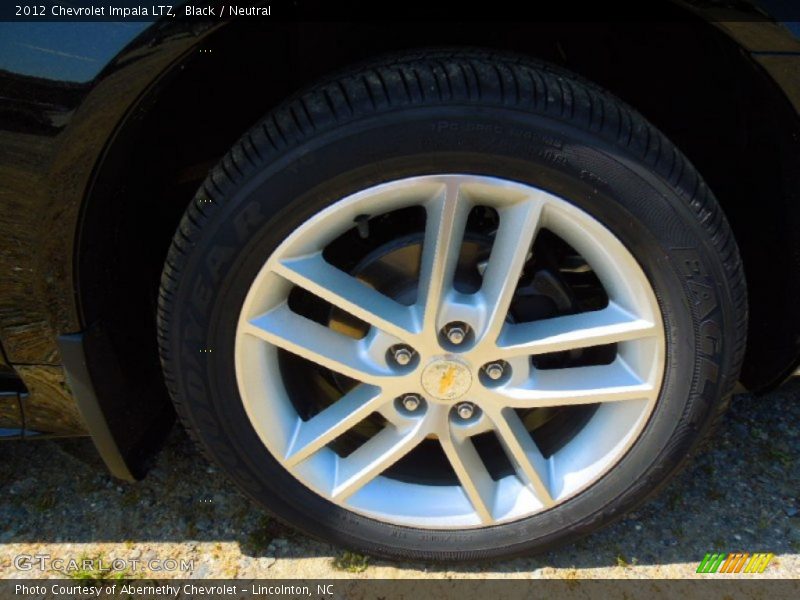 Black / Neutral 2012 Chevrolet Impala LTZ