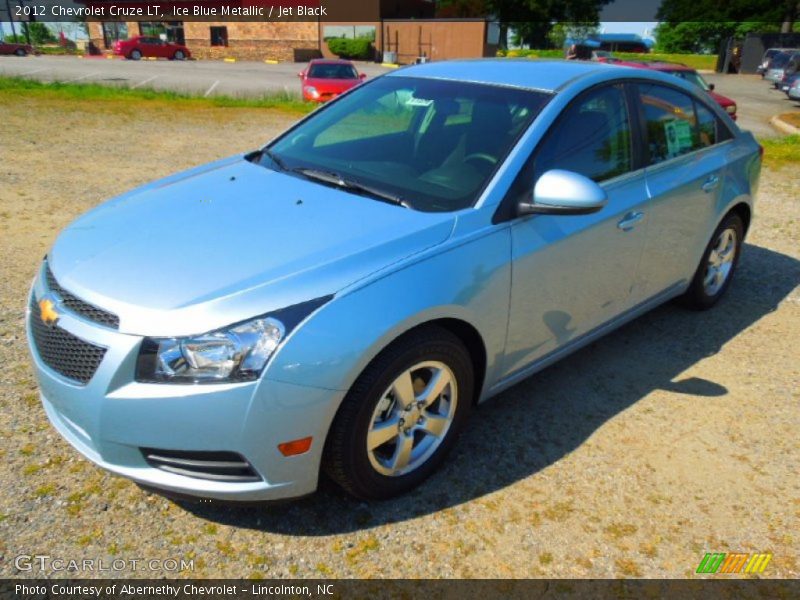 Ice Blue Metallic / Jet Black 2012 Chevrolet Cruze LT