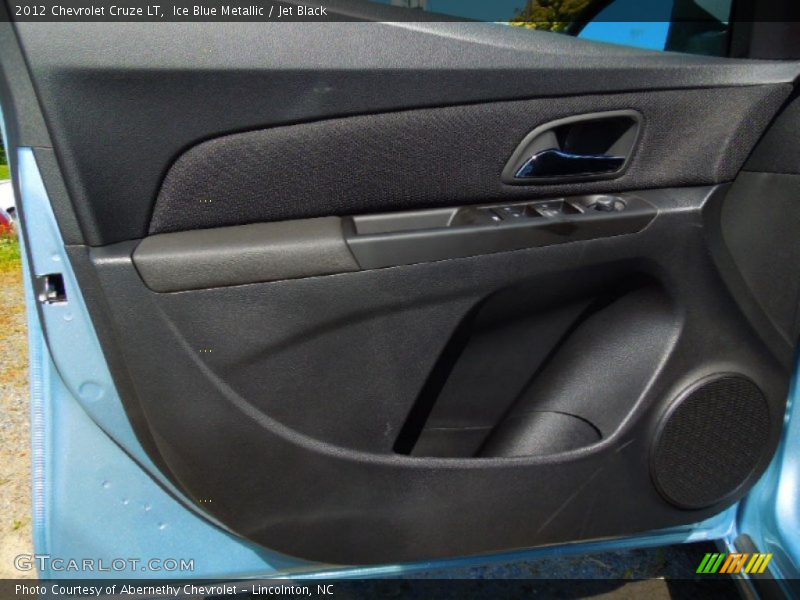 Ice Blue Metallic / Jet Black 2012 Chevrolet Cruze LT
