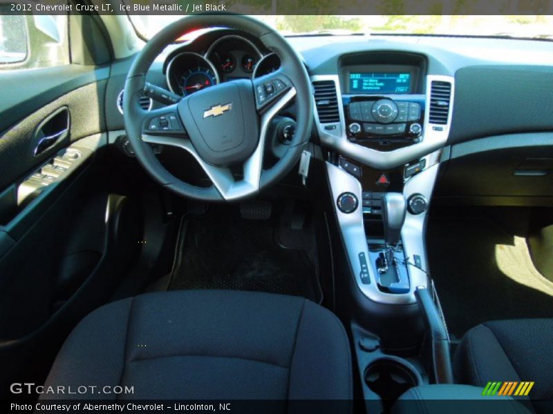Ice Blue Metallic / Jet Black 2012 Chevrolet Cruze LT