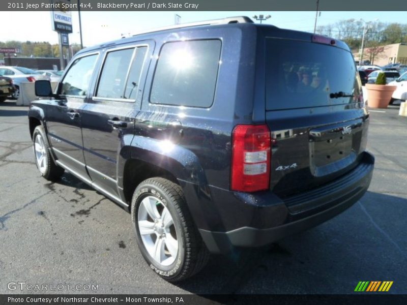 Blackberry Pearl / Dark Slate Gray 2011 Jeep Patriot Sport 4x4