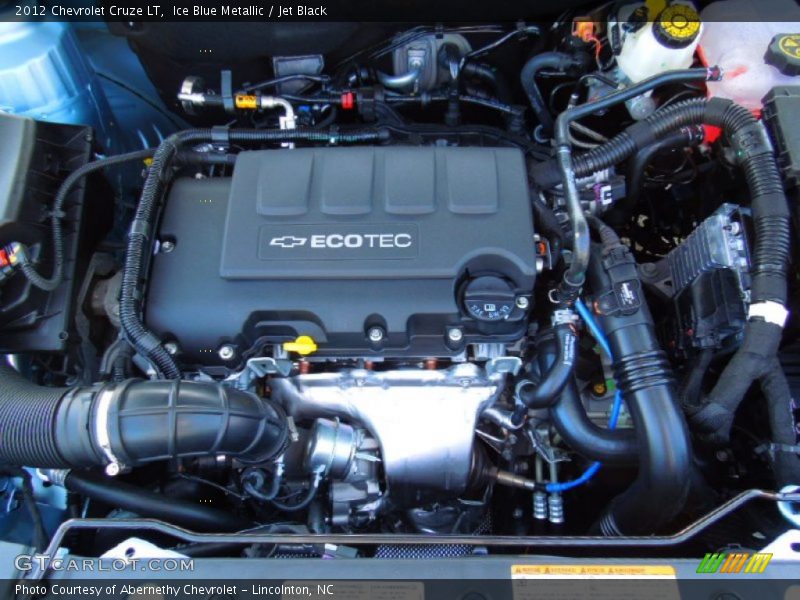 Ice Blue Metallic / Jet Black 2012 Chevrolet Cruze LT