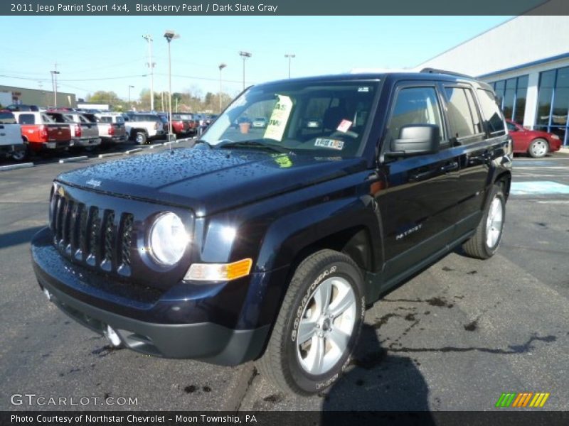 Blackberry Pearl / Dark Slate Gray 2011 Jeep Patriot Sport 4x4