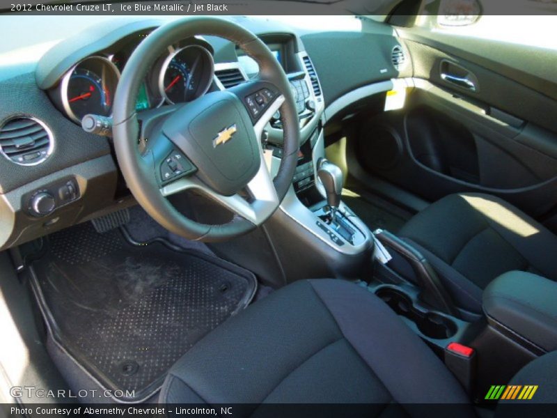 Ice Blue Metallic / Jet Black 2012 Chevrolet Cruze LT