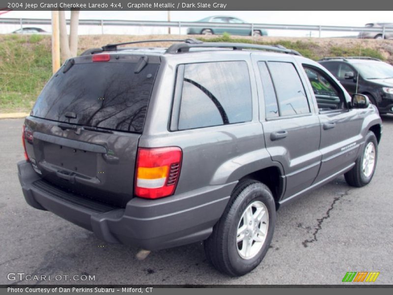 Graphite Metallic / Dark Slate Gray 2004 Jeep Grand Cherokee Laredo 4x4