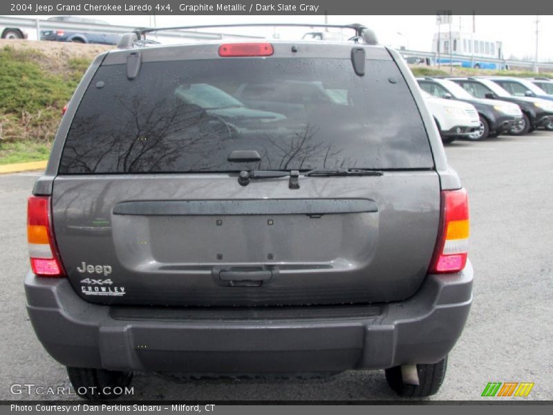 Graphite Metallic / Dark Slate Gray 2004 Jeep Grand Cherokee Laredo 4x4