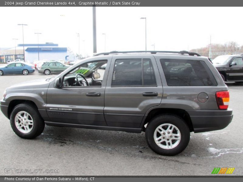 Graphite Metallic / Dark Slate Gray 2004 Jeep Grand Cherokee Laredo 4x4