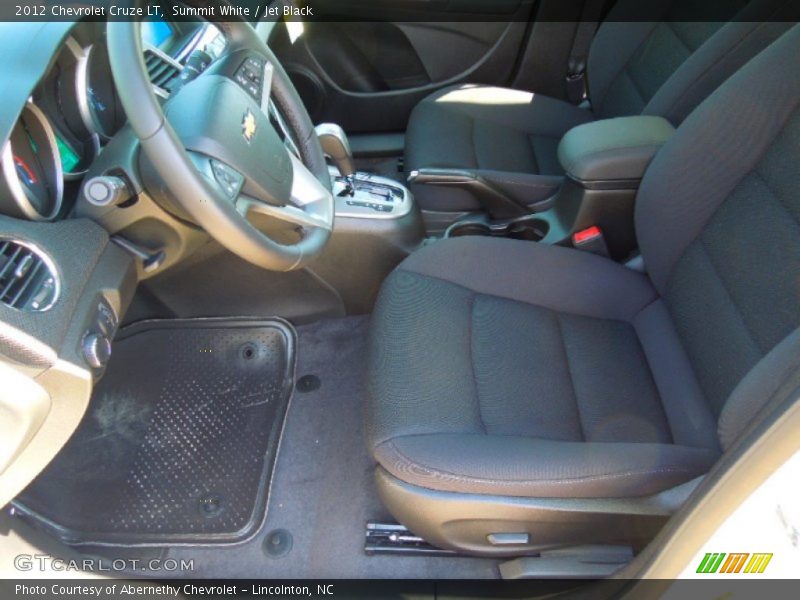 Summit White / Jet Black 2012 Chevrolet Cruze LT