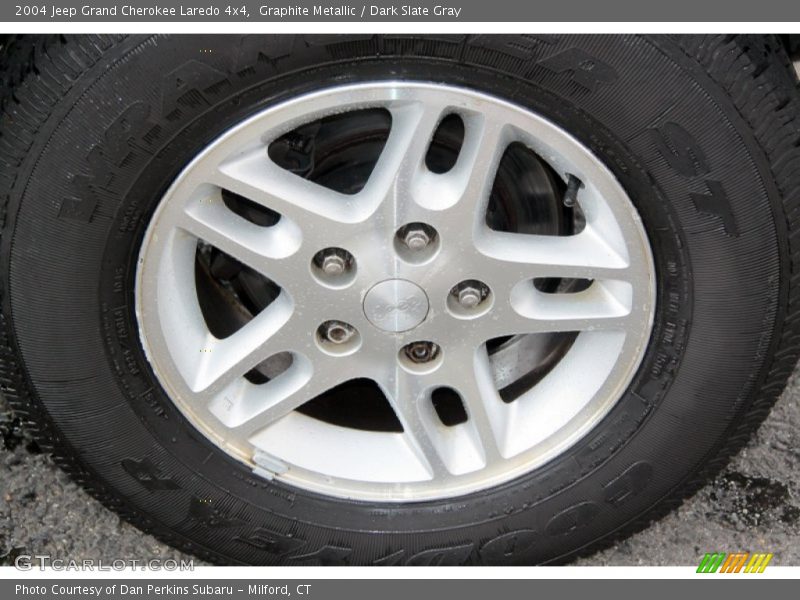 Graphite Metallic / Dark Slate Gray 2004 Jeep Grand Cherokee Laredo 4x4