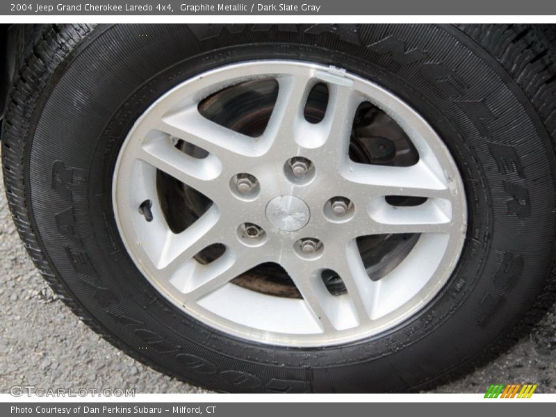 Graphite Metallic / Dark Slate Gray 2004 Jeep Grand Cherokee Laredo 4x4