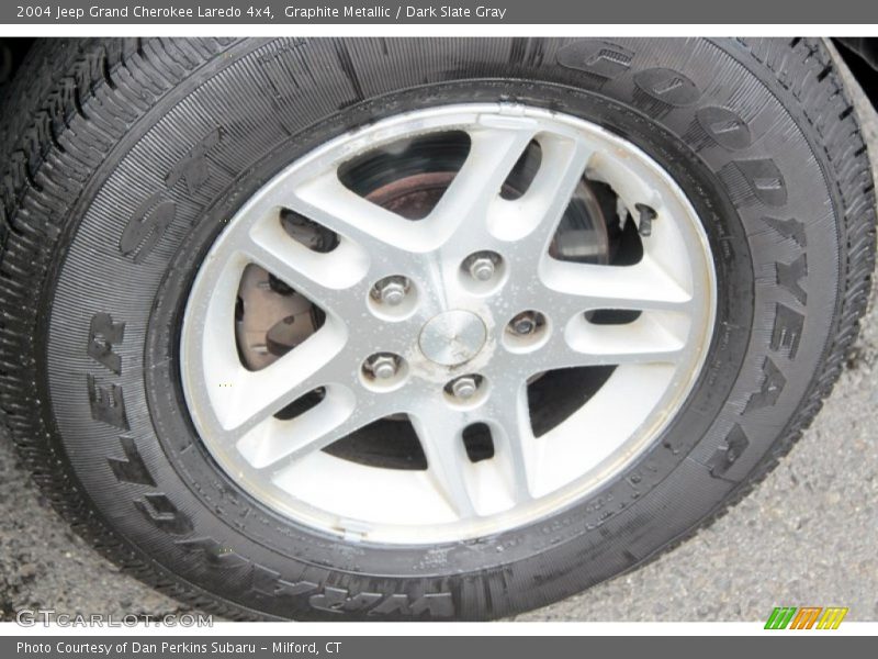Graphite Metallic / Dark Slate Gray 2004 Jeep Grand Cherokee Laredo 4x4