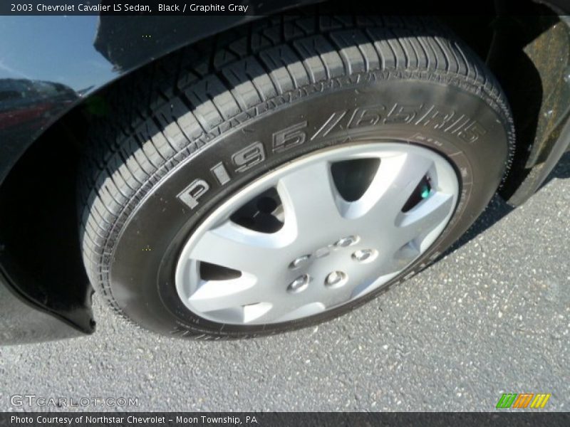 Black / Graphite Gray 2003 Chevrolet Cavalier LS Sedan