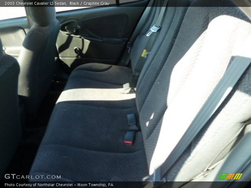 Black / Graphite Gray 2003 Chevrolet Cavalier LS Sedan