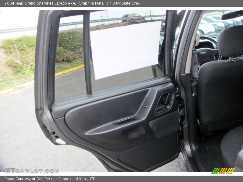 Graphite Metallic / Dark Slate Gray 2004 Jeep Grand Cherokee Laredo 4x4