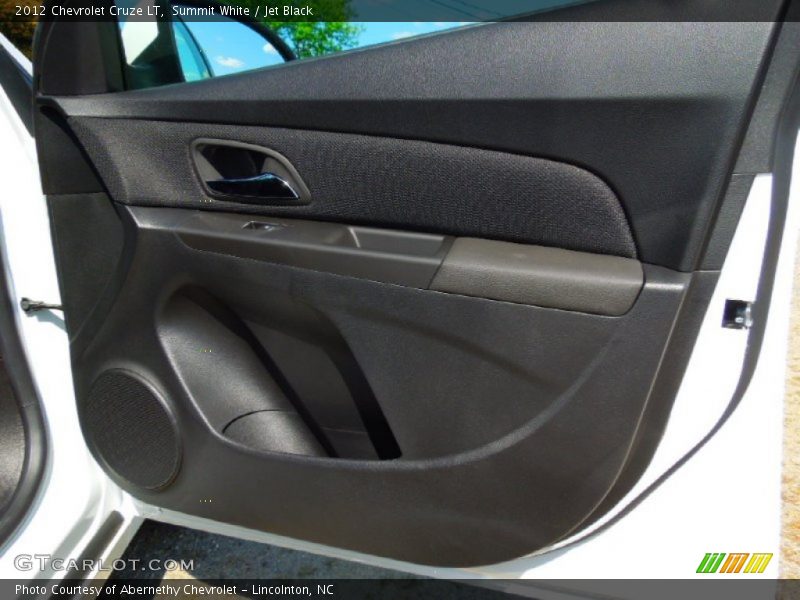 Summit White / Jet Black 2012 Chevrolet Cruze LT