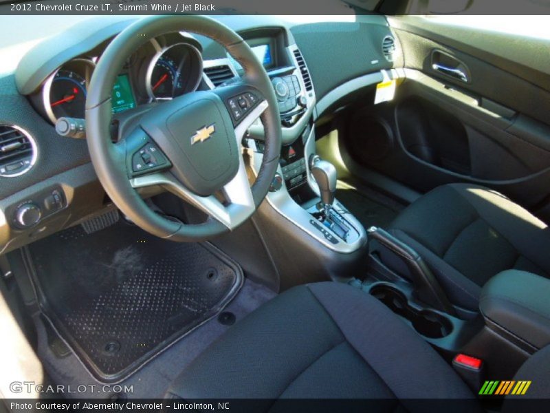 Summit White / Jet Black 2012 Chevrolet Cruze LT