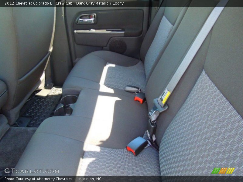 Dark Gray Metallic / Ebony 2012 Chevrolet Colorado LT Crew Cab
