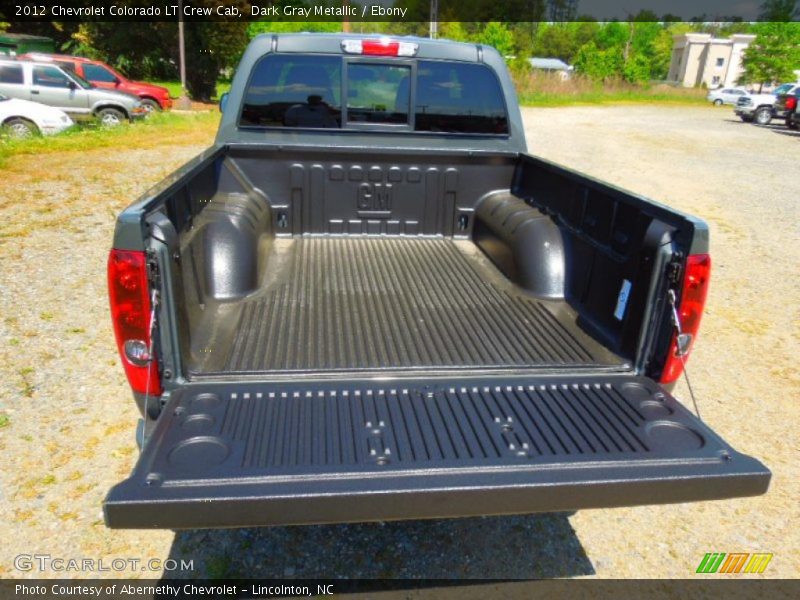 Dark Gray Metallic / Ebony 2012 Chevrolet Colorado LT Crew Cab