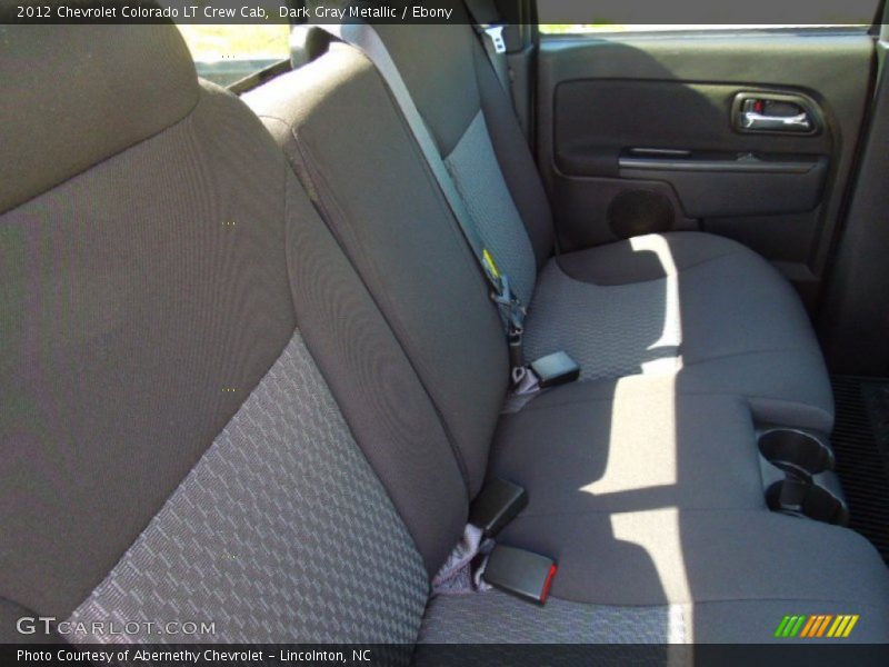 Dark Gray Metallic / Ebony 2012 Chevrolet Colorado LT Crew Cab