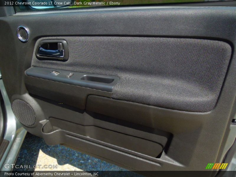 Dark Gray Metallic / Ebony 2012 Chevrolet Colorado LT Crew Cab