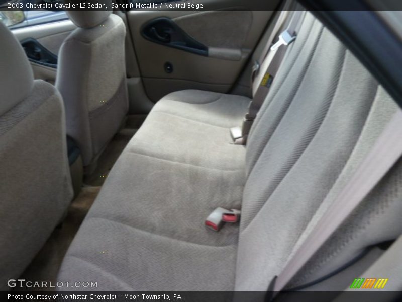 Sandrift Metallic / Neutral Beige 2003 Chevrolet Cavalier LS Sedan