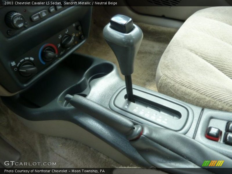 Sandrift Metallic / Neutral Beige 2003 Chevrolet Cavalier LS Sedan