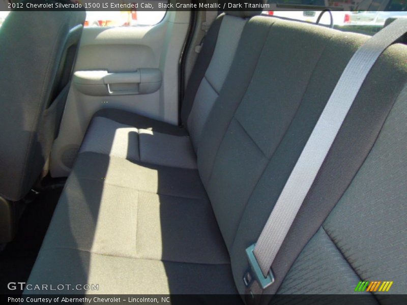Black Granite Metallic / Dark Titanium 2012 Chevrolet Silverado 1500 LS Extended Cab