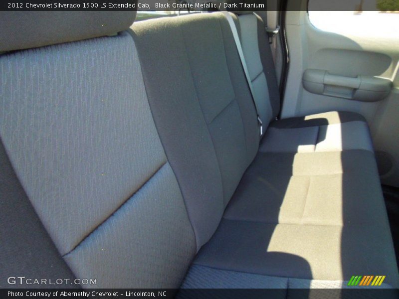 Black Granite Metallic / Dark Titanium 2012 Chevrolet Silverado 1500 LS Extended Cab