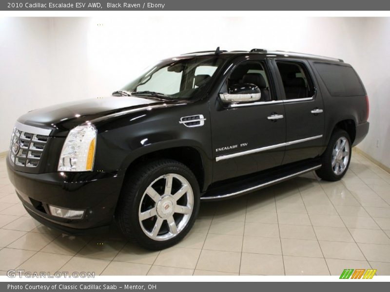 Black Raven / Ebony 2010 Cadillac Escalade ESV AWD