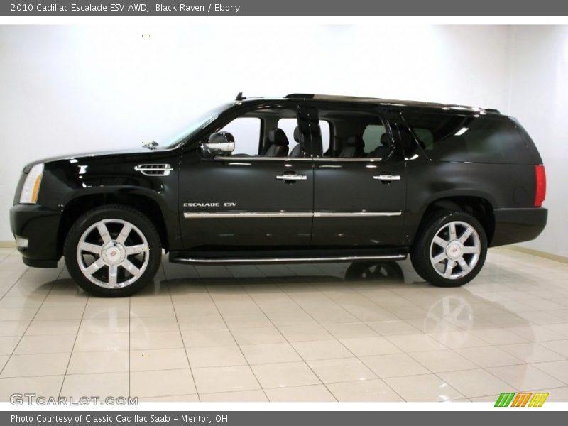 Black Raven / Ebony 2010 Cadillac Escalade ESV AWD