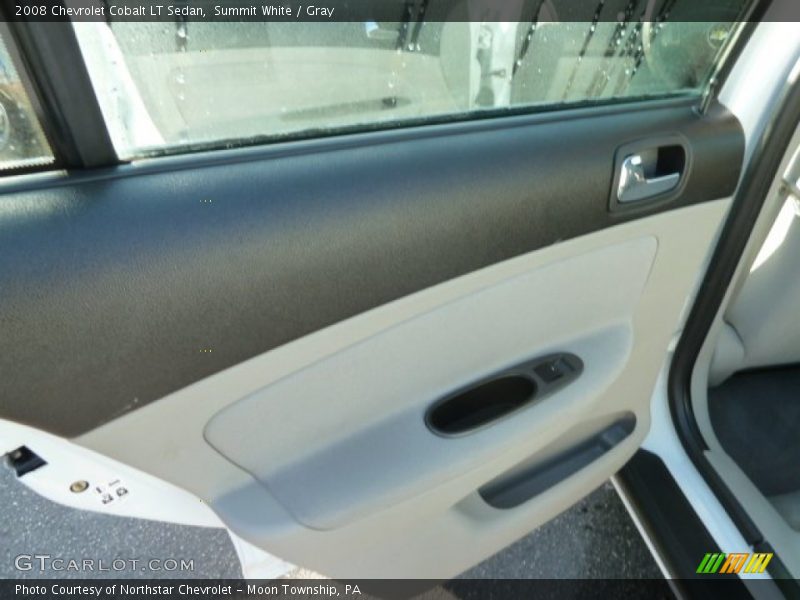 Summit White / Gray 2008 Chevrolet Cobalt LT Sedan